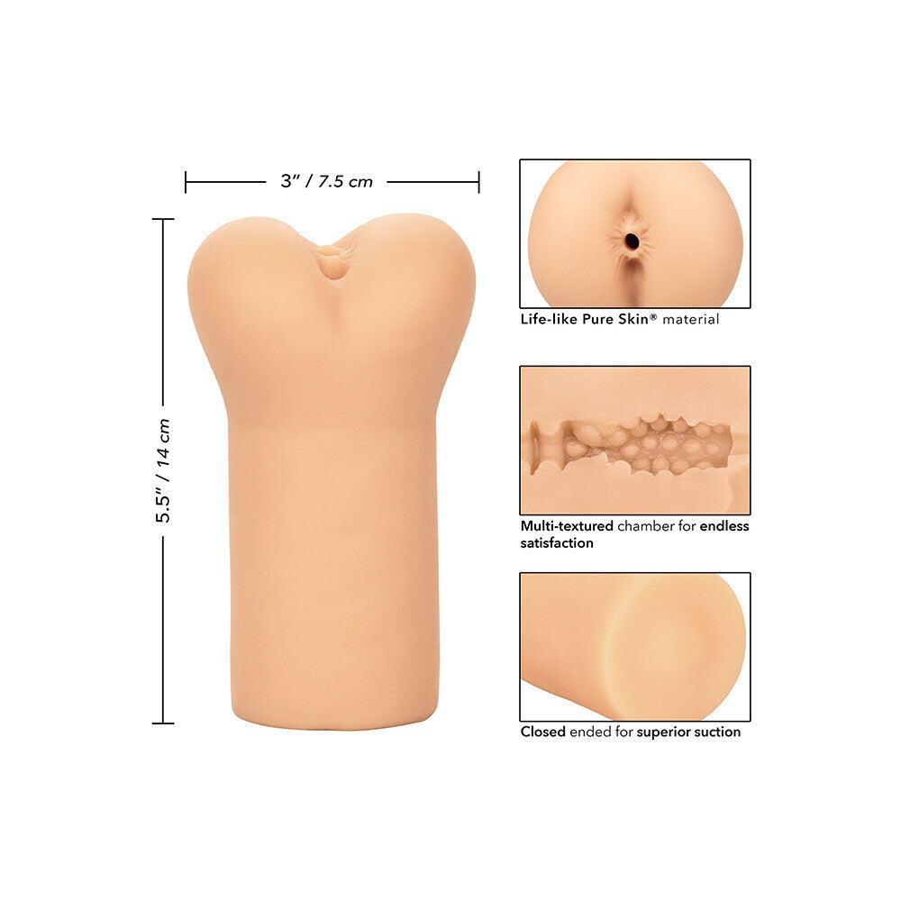 Boundless Anus Masturbator Flesh Pink - UABDSM