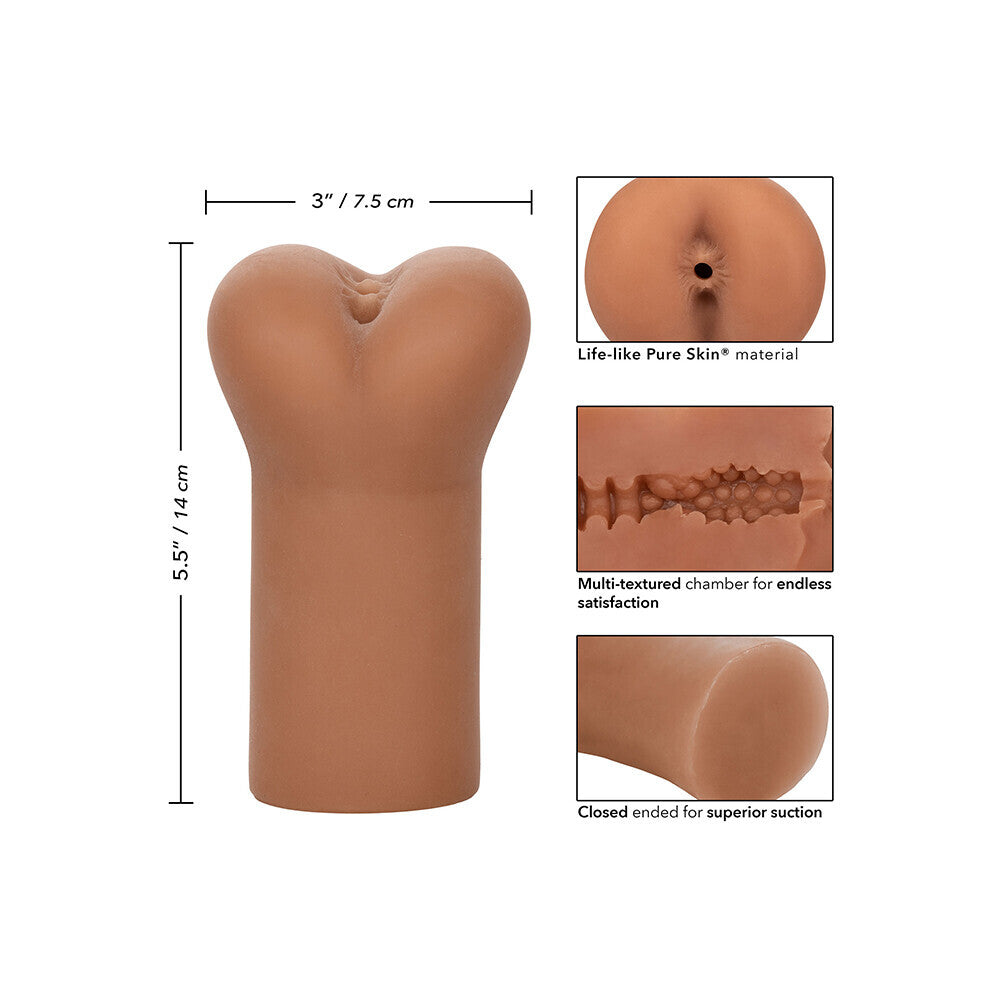 Boundless Anus Masturbator Flesh Brown - UABDSM