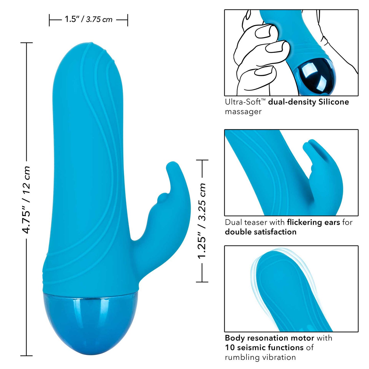 Tremble Please Mini Rabbit Vibrator - UABDSM