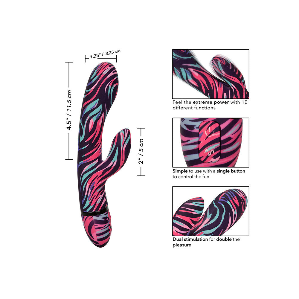 Naughty Bits Menage a Moi Dual Wand Vibrator - UABDSM