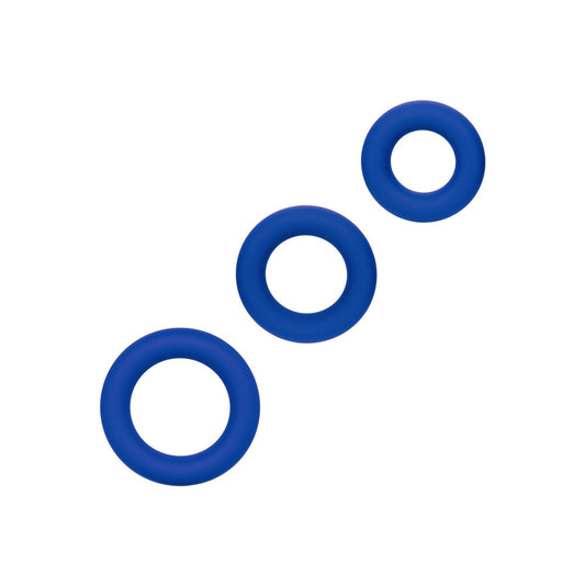 Admiral Universal Cock Ring Set Blue Admiral Universal Cock Ring Set Blue - UABDSM