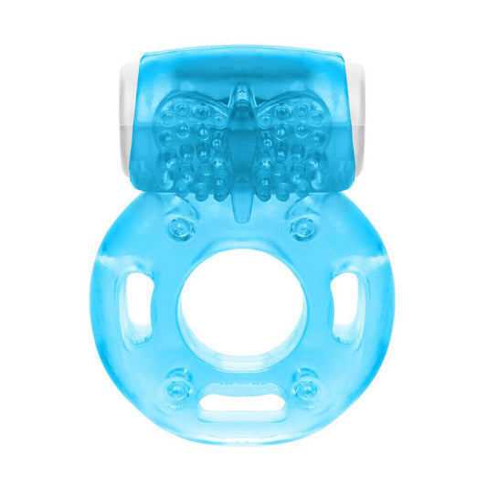 Foil Pack Vibrating Cock Ring Blue Foil Pack Vibrating Cock Ring Blue - UABDSM