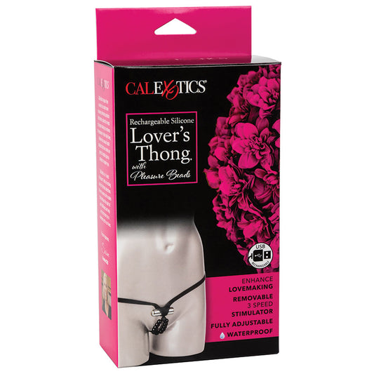 Rechargeable Silicone Lovers Thong With Pleasure Beads Rechargeable Silicone Lovers Thong With Pleasure Beads - UABDSM
