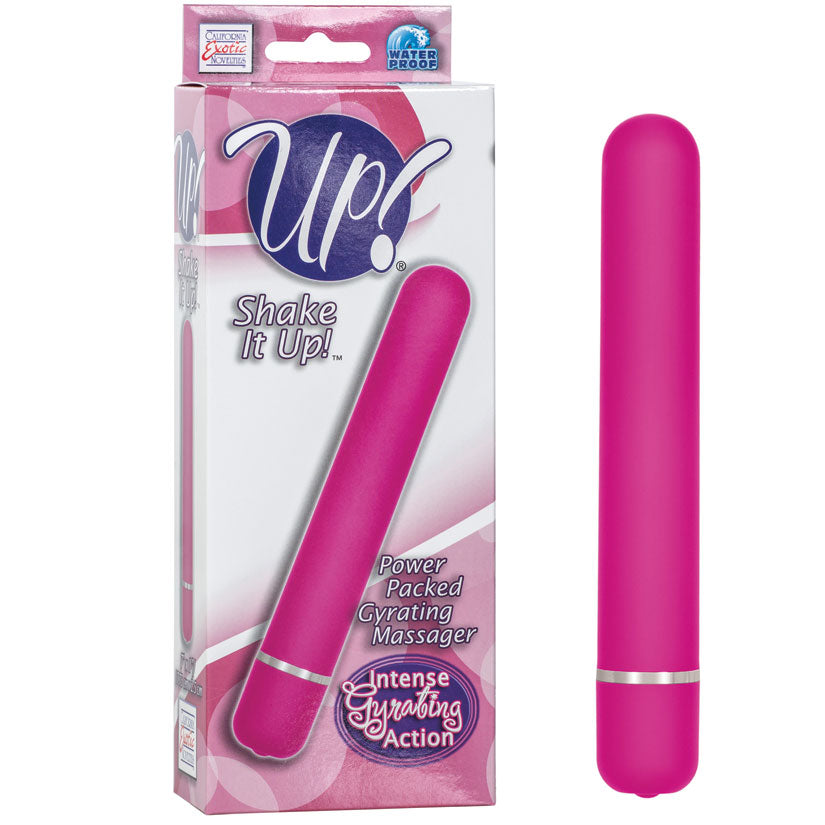 Up Shake It Up - Power Packed Gyrating Massager - Pink - UABDSM