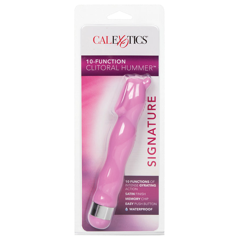 10 Functional Clitoral Hummer - Pink - UABDSM