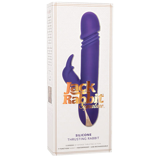 Premium Jack Rabbit Silicone Thrusting Rabbit Premium Jack Rabbit Silicone Thrusting Rabbit - UABDSM