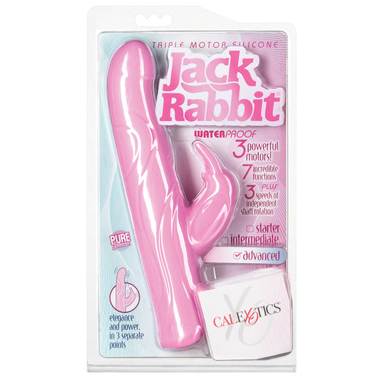 Triple Motor Silicone Jack Rabbit-Pink 5.5 Triple Motor Silicone Jack Rabbit-Pink 5.5 - UABDSM