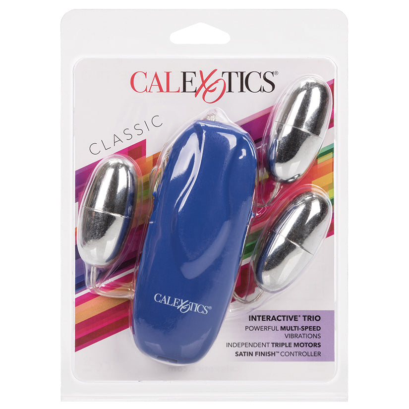 Interactive Trio Bullets - Silver - UABDSM