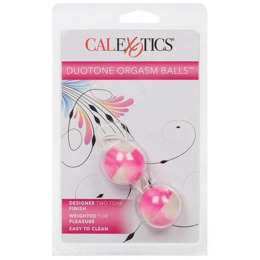 Duotone Orgasm Balls - Pink & White Duotone Orgasm Balls - Pink & White - UABDSM