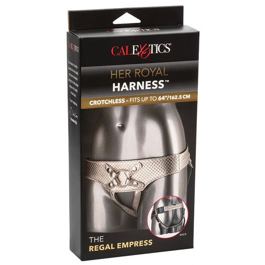 Her Royal Harness the Regal Empress - Gold Her Royal Harness the Regal Empress - Gold - UABDSM