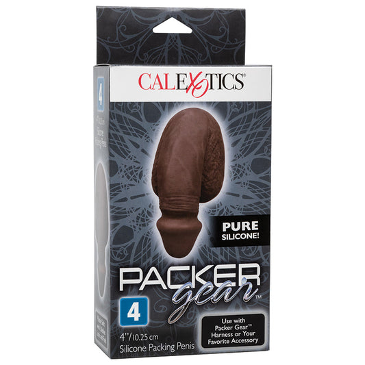 Packer Gear 4 Silicone Packing Penis - Black Packer Gear 4 Silicone Packing Penis - Black - UABDSM