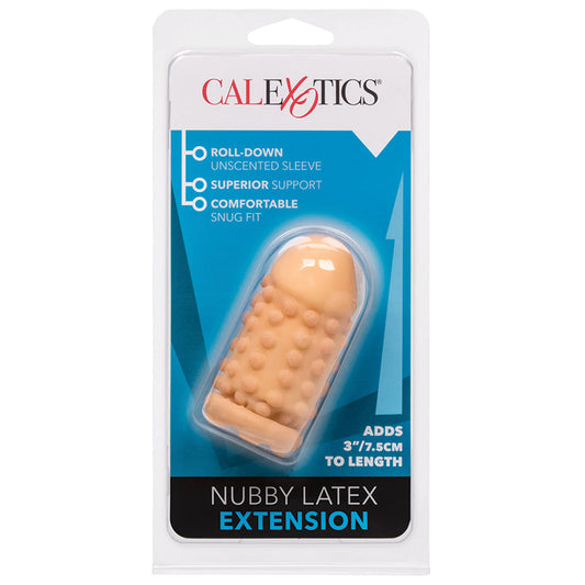 3 Inch Latex Extension - Nubby - Ivory 3 Inch Latex Extension - Nubby - Ivory - UABDSM