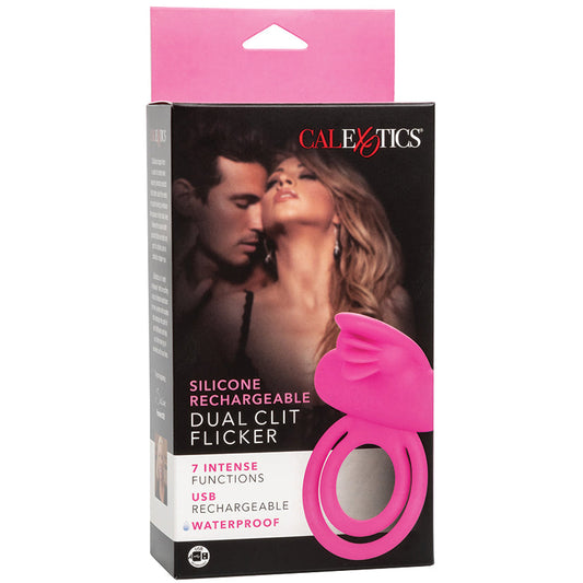 Rechargeable Dual Clit Flicker Enhancer Rechargeable Dual Clit Flicker Enhancer - UABDSM