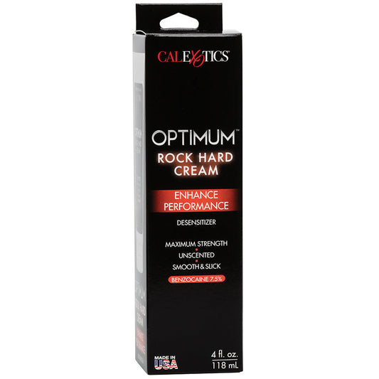 Optimum Rock Hard Cream Desensitizer 4oz Optimum Rock Hard Cream Desensitizer 4oz - UABDSM