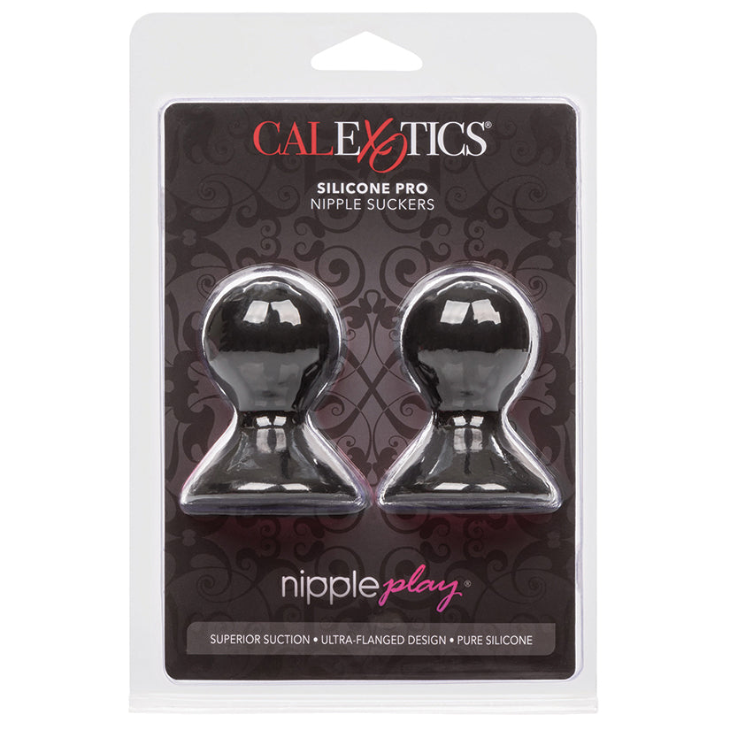 Nipple Play Silicone Pro Nipple Suckers - Black - UABDSM