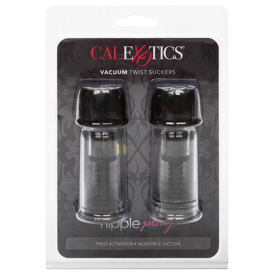 Nipple Play Vacuum Twist Suckers-Black Nipple Play Vacuum Twist Suckers-Black - UABDSM