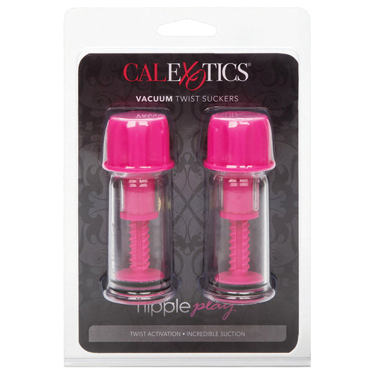 Nipple Play Vacuum Twist Suckers-Pink Nipple Play Vacuum Twist Suckers-Pink - UABDSM
