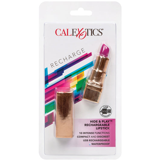 Hide & Play Rechargeable Lipstick-Purple Hide & Play Rechargeable Lipstick-Purple - UABDSM