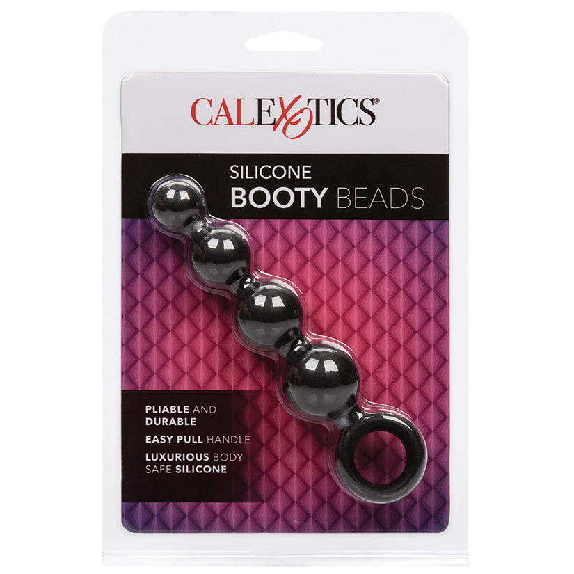 Silicone Booty Beads - Black - UABDSM