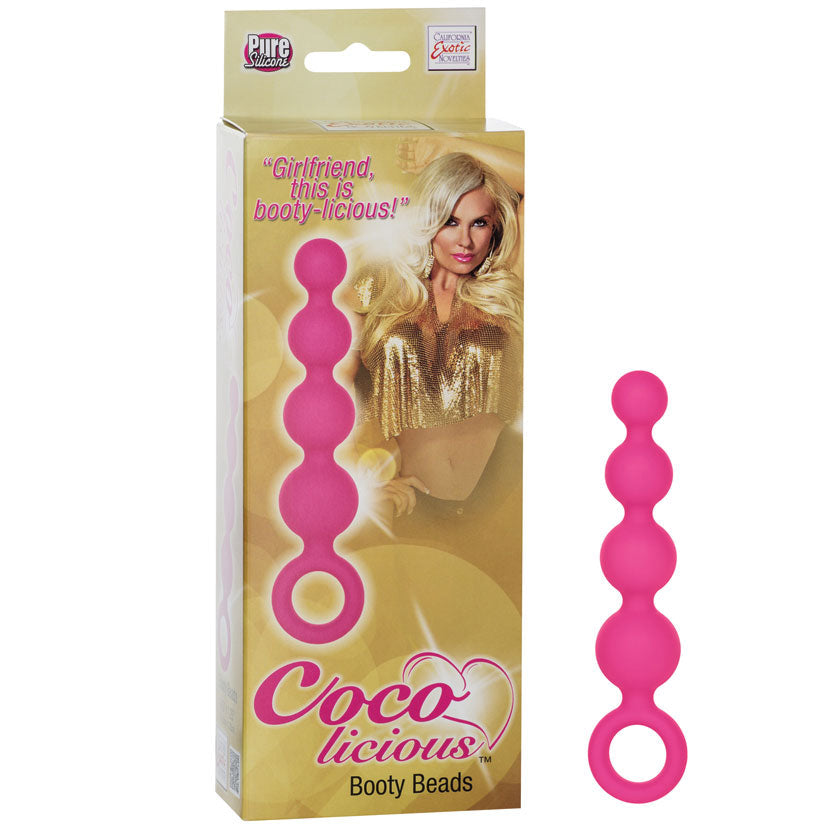 Coco Licious Booty Beads - Pink - UABDSM