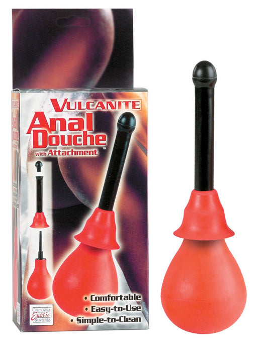 Vulcanite Anal Douche With Attachement Vulcanite Anal Douche With Attachement - UABDSM