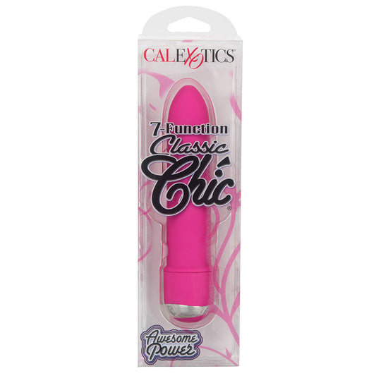 7 Function Classic Chic 4 Inches Vibe - Pink 7 Function Classic Chic 4 Inches Vibe - Pink - UABDSM