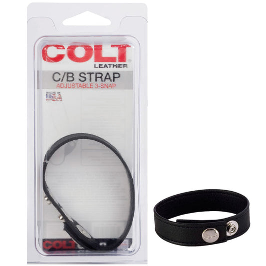Colt Adjustable 3 Snap Leather Colt Adjustable 3 Snap Leather - UABDSM