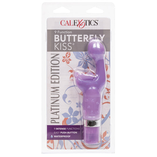 9 Function Butterfly Kiss - Platinum Edition - Purple 9 Function Butterfly Kiss - Platinum Edition - Purple - UABDSM