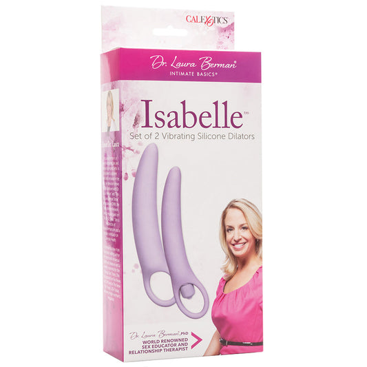 Dr. Laura Berman Isabelle Set of 2 Vibrating Silicone Dilators Dr. Laura Berman Isabelle Set of 2 Vibrating Silicone Dilators - UABDSM