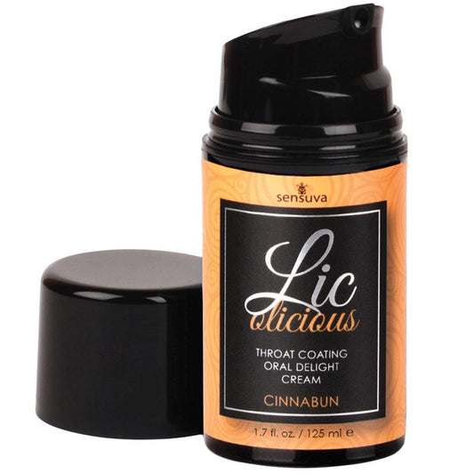 Lic-O-Licious Throat Coating Oral Delight Cream-Cinnabun 1.7oz Lic-O-Licious Throat Coating Oral Delight Cream-Cinnabun 1.7oz - UABDSM