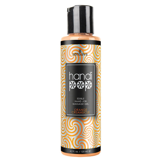 Handi-Pop Hand Job Massage Gel-Orange Creamsicle 4.2oz Handi-Pop Hand Job Massage Gel-Orange Creamsicle 4.2oz - UABDSM