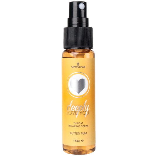 Deeply Love You Throat Relaxing Spray 1 Oz - Butter Rum Deeply Love You Throat Relaxing Spray 1 Oz - Butter Rum - UABDSM