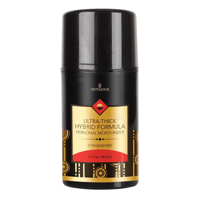 Sensuva Ultra-Thick Hybrid Personal Moisturizer-Strawberry  1.7oz - UABDSM