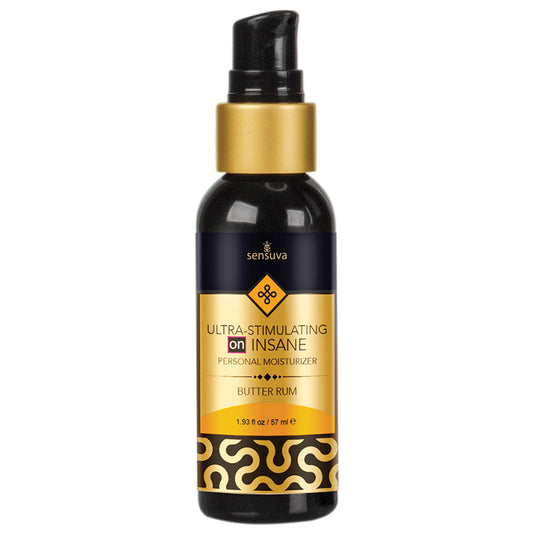 Sensuva Ultra-Stimulating On Insane Moisturizer-Butter Rum 2oz Sensuva Ultra-Stimulating On Insane Moisturizer-Butter Rum 2oz - UABDSM