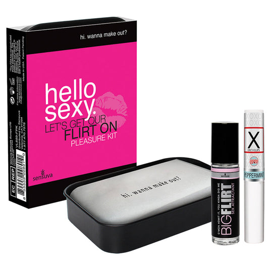 Hello Sexy Lets Get Our Flirt On Pleasure Kit Hello Sexy Lets Get Our Flirt On Pleasure Kit - UABDSM