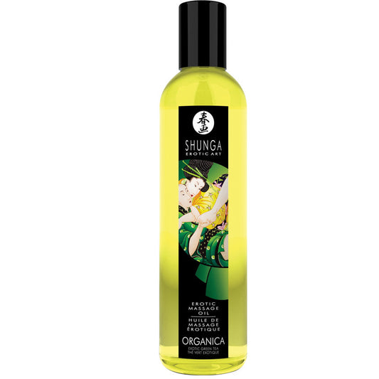 Kissable Massage Oil - Organica - Exotic Green Tea - 8.4 Fl. Oz. Kissable Massage Oil - Organica - Exotic Green Tea - 8.4 Fl. Oz. - UABDSM