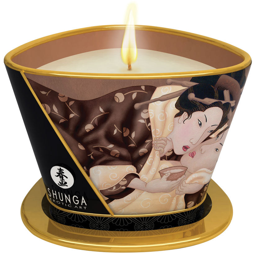Massage Candle - Excitation - Intoxicating Chocolate - 5.7 Oz. - UABDSM