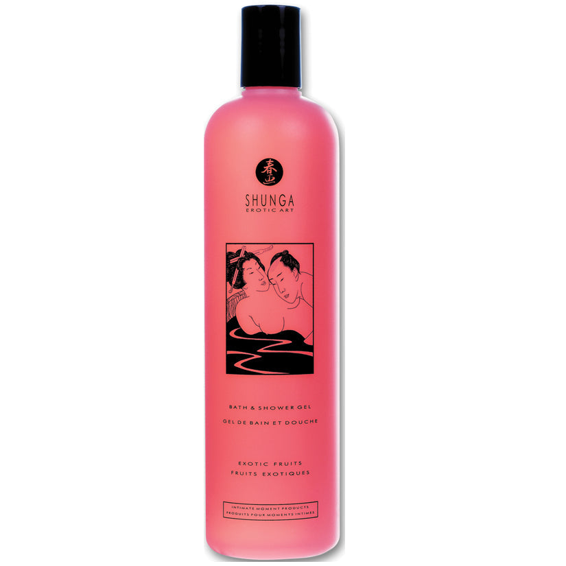 Shunga Bath & Shower Gel-Exotic Fruits 16oz - UABDSM