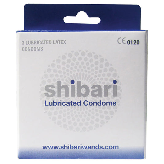 Shibari Lubricated Latex Condoms 3 Shibari Lubricated Latex Condoms 3 - UABDSM