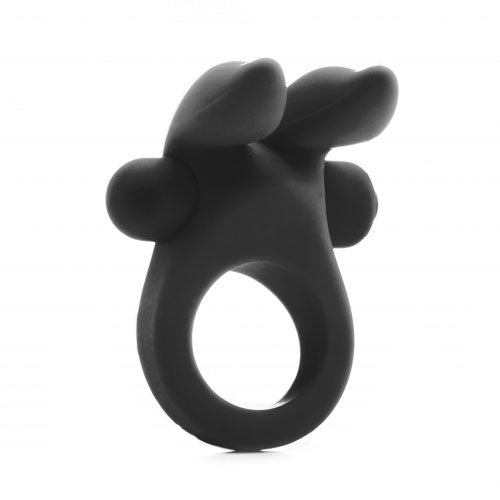 Shots Rabbit Vibrating Cockring Black Shots Rabbit Vibrating Cockring Black - UABDSM