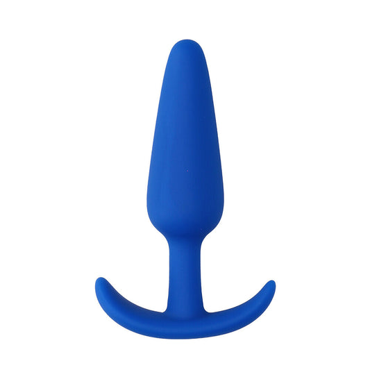 Beginners Size Slim Butt Plug Blue Beginners Size Slim Butt Plug Blue - UABDSM