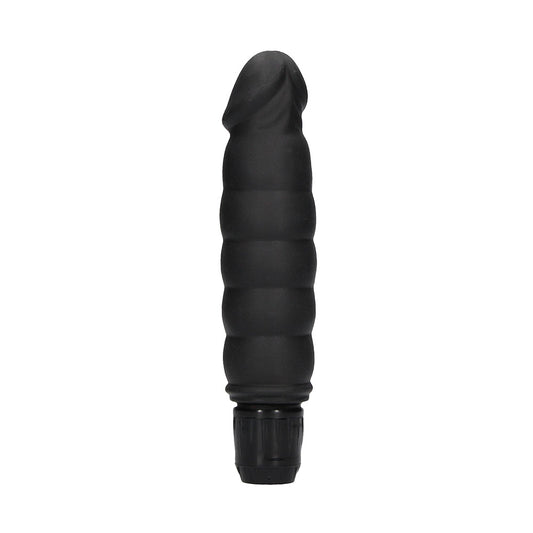 Ribbed Vibrator Black Ribbed Vibrator Black - UABDSM