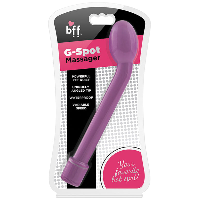 Bff Curved G-Spot Massager-Purple - UABDSM