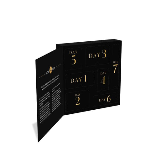 Secret Kisses Erotic Advent Calendar 7 Pieces - UABDSM