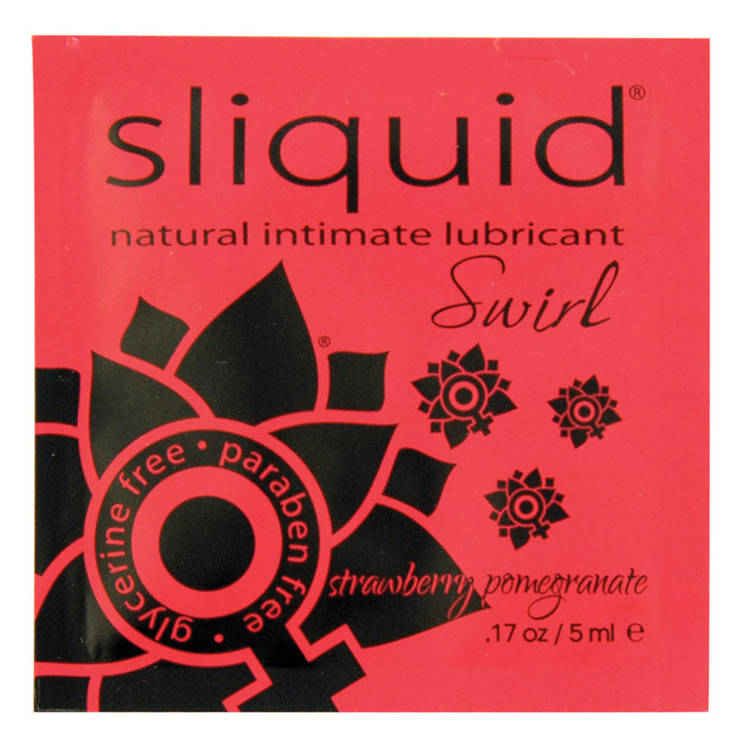 Sliquid Swirl Foil Packet-Strawberry Pomegranate .17oz - UABDSM