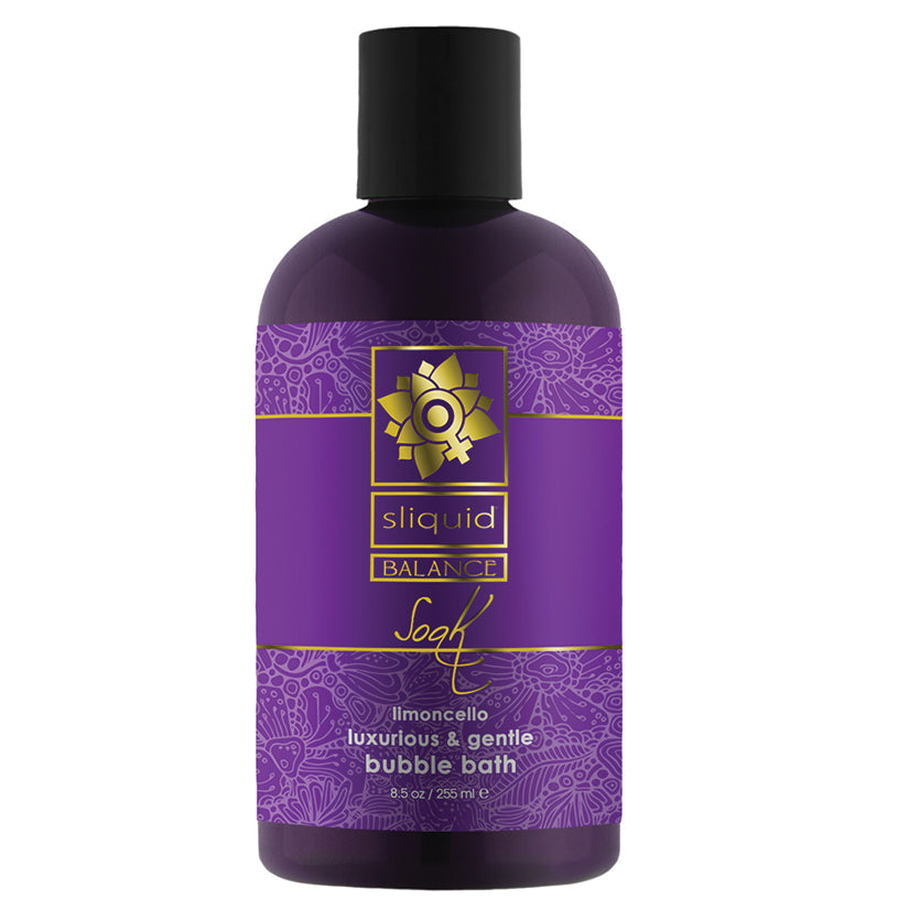 Sliquid Soak Luxurious and Gentle Bubble Bath Limoncello 8.5 Oz - UABDSM