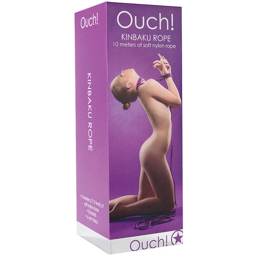Ouch! Kinbaku Rope-Purple 10m Ouch! Kinbaku Rope-Purple 10m - UABDSM
