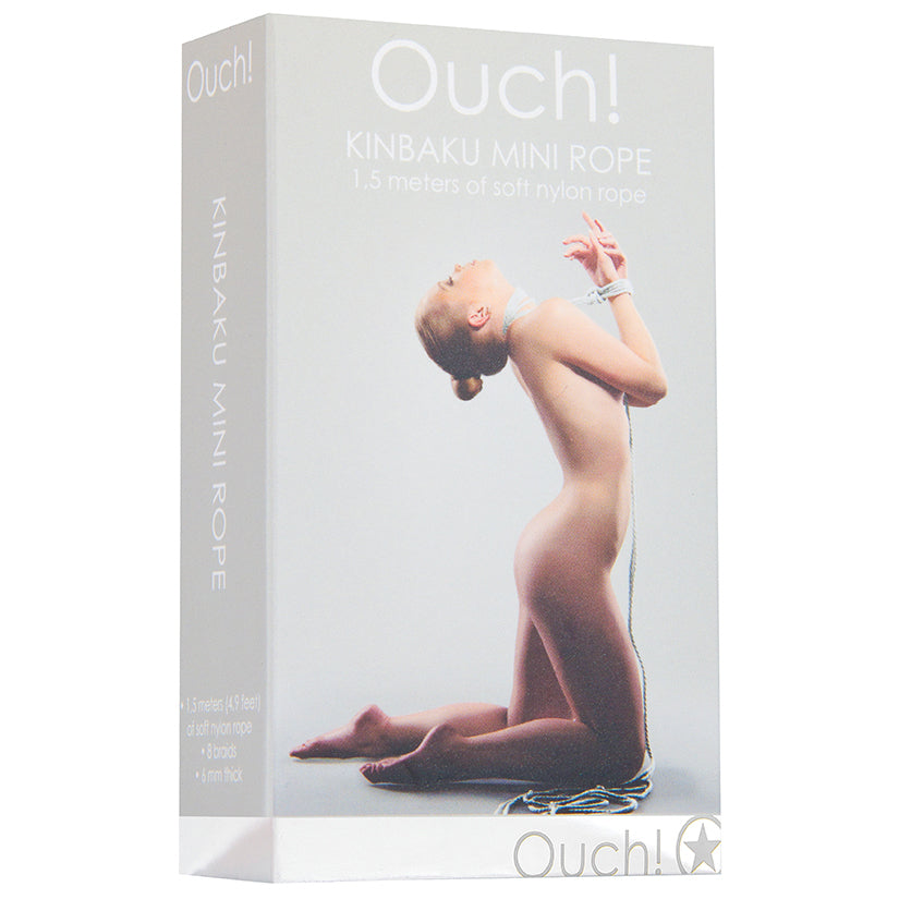 Ouch! Kinbaku Mini Rope-White - UABDSM