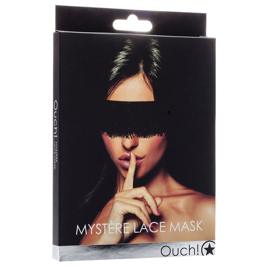 Ouch! Mystère Lace Mask-Black Ouch! Mystère Lace Mask-Black - UABDSM