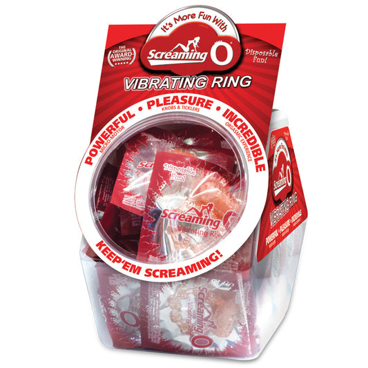 The Screaming O Vibrating Ring - 48 Piece Fishbowl The Screaming O Vibrating Ring - 48 Piece Fishbowl - UABDSM